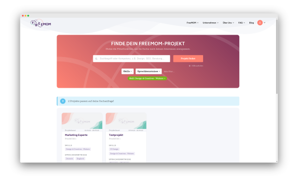 freemom-projekt-finden