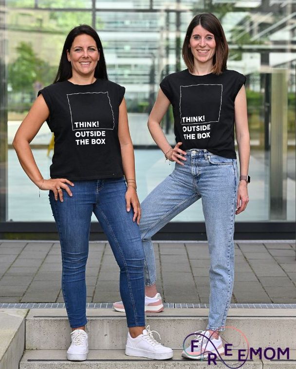 Anika und Lena mit Logo Kopie